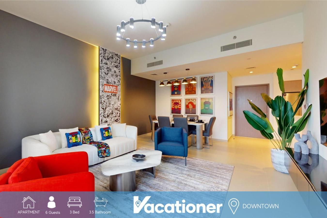 Act One Act Two - Marvel-ous Three Bed In Downtown * Dubai